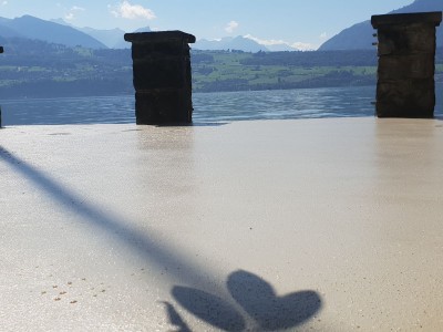 Terrasse - Gunten Thunersee